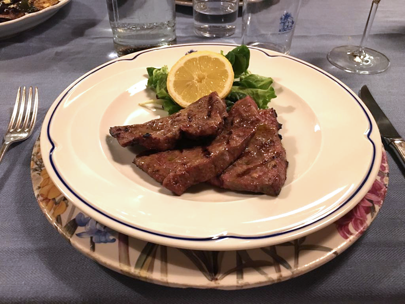 Osteria al Castelletto dalla Clemi. Piatti