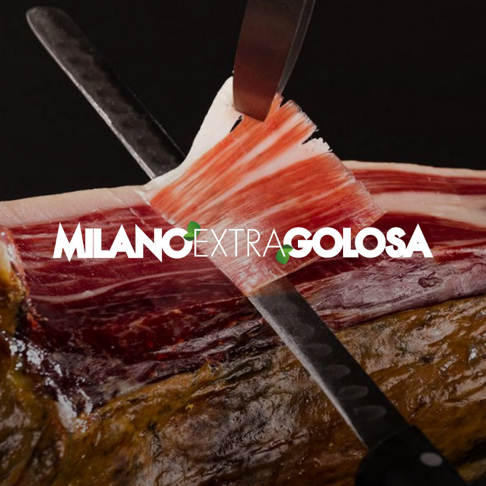 Lo Jamon Iberico Patanegra sarà servito nella crescia di Urbino a Milano Extra Golosa 