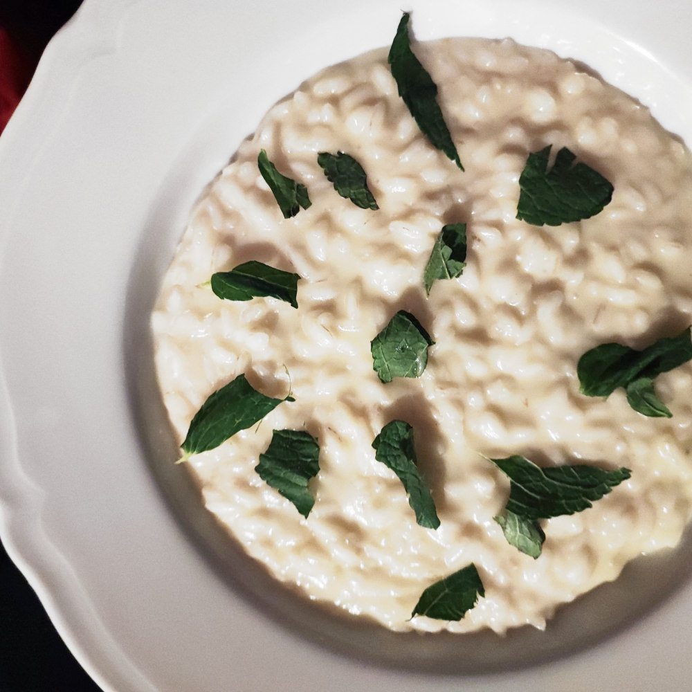 Il risotto al cedro mangiato a Firenze da Gurdulù