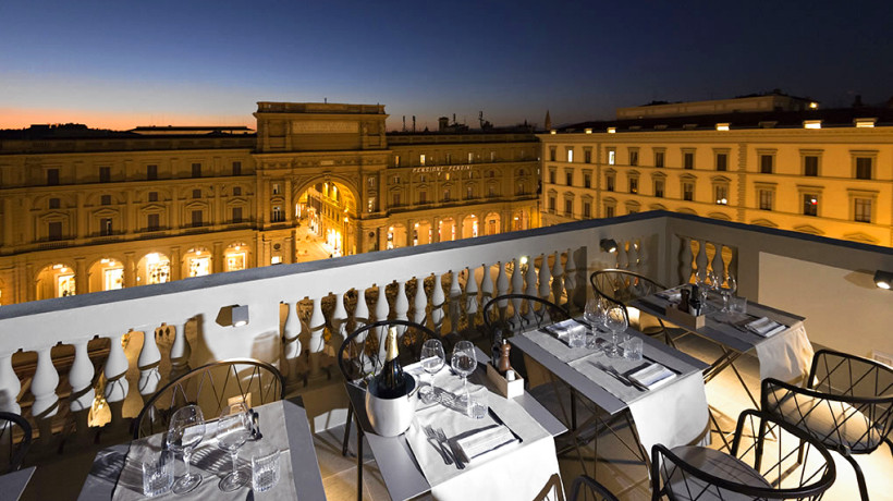 Mangiare all'aperto a Firenze da Toscanino